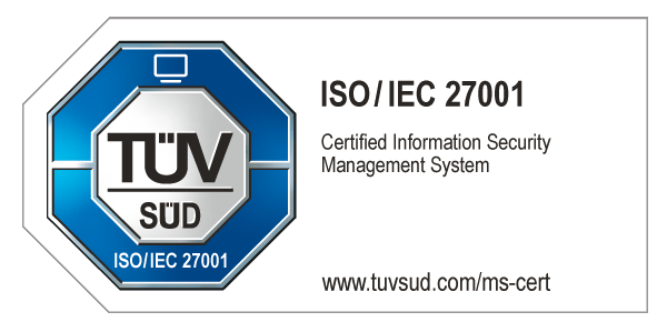 TÜV ISO 27001 certificate smapOne TÜV ISO 27001 industry standard certificate smapOne